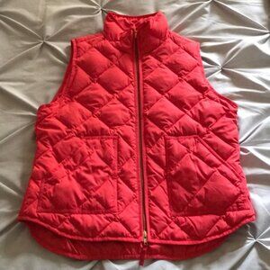 J.Crew Quilted Vest Size Large